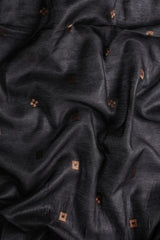 Black Silk Blend Saree