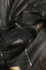 Black Silk Blend Saree