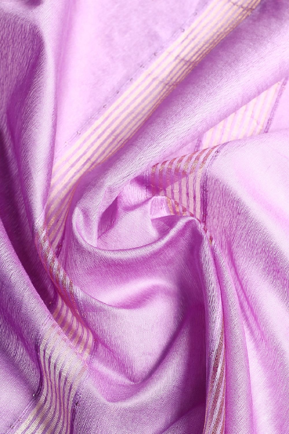 Purple Silk Blend Saree