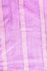 Purple Silk Blend Saree