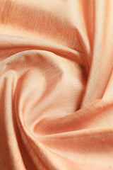 Peach Silk Blend Saree