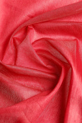 Red Silk Blend Saree