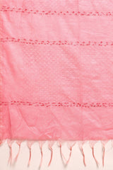 Pink Silk Blend Saree