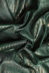 Green Silk Blend Saree