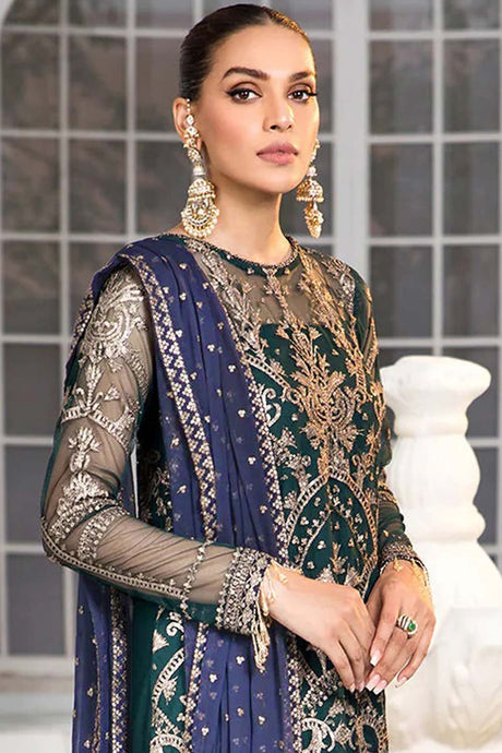 Rama Embroidered Georgette Pakistani Salwar Suit