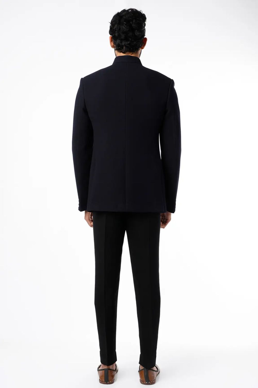 Black Suiting Jodhpuri Pant