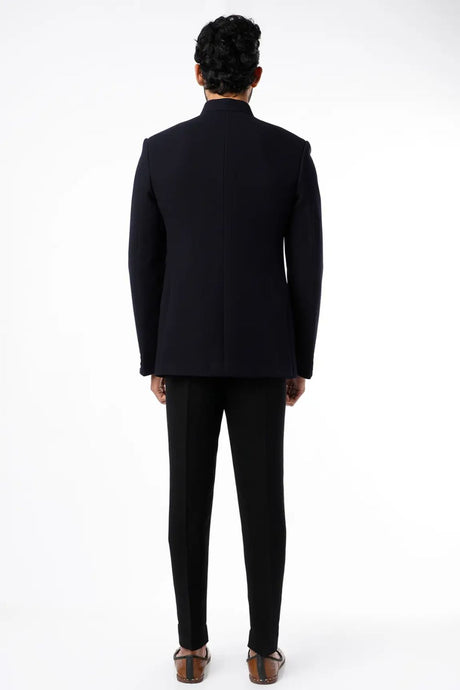 Black Suiting Jodhpuri Pant