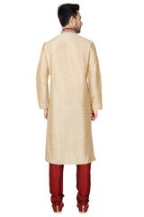 Shop Gold Kurta Set Online For Men