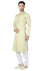 Shop Men's Kurta Set in Green