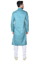 Shop Blue Kurta Set Online For Men