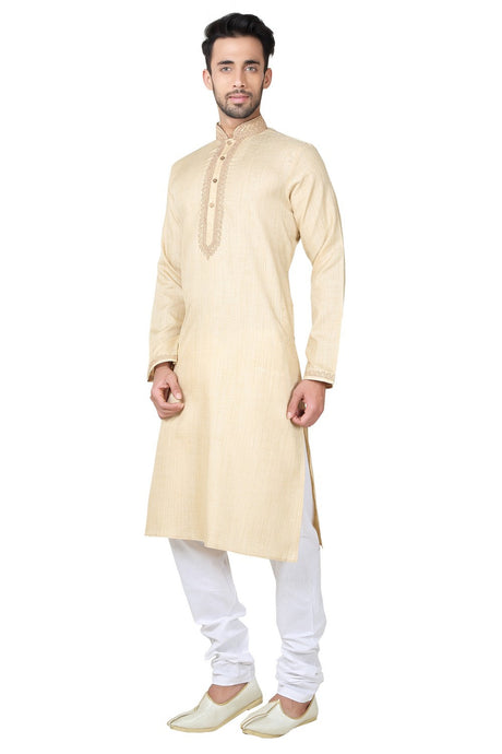 Shop Men's Kurta Set in Cream