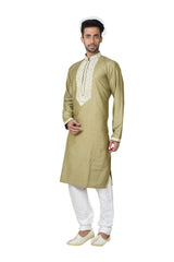 Shop Men's Kurta Set in Green