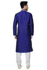 Shop Royal Blue Kurta Set Online For Men