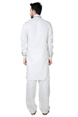 Shop White Pathani Set Online For Men