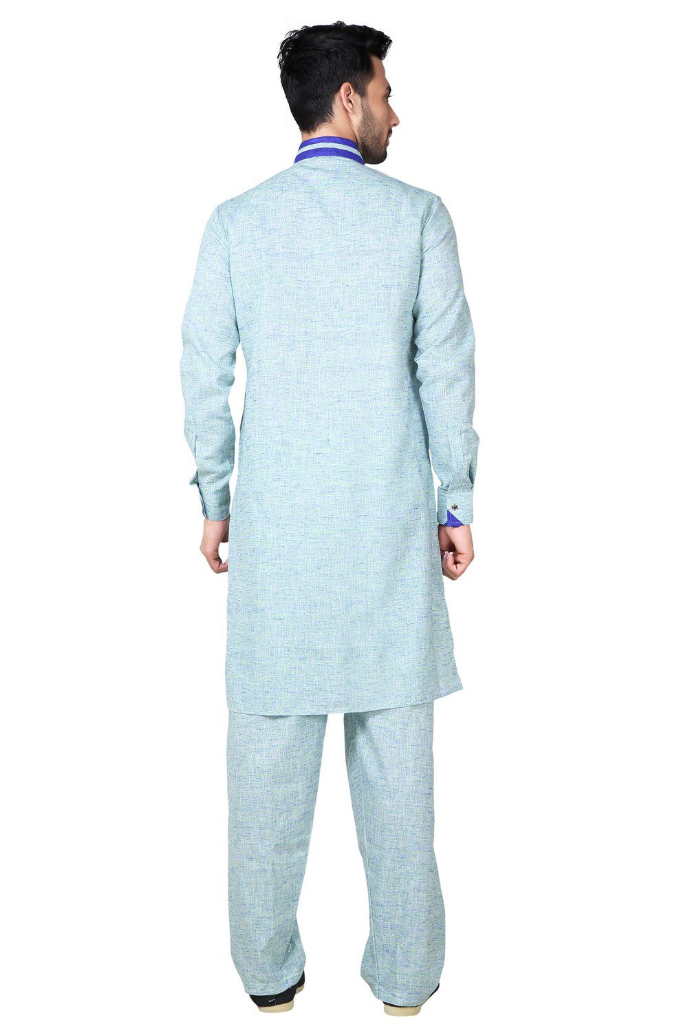 Shop Blue Pathani Set Online For Men