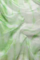 Green Pure Silk Bhagalpuri Tie And Dye Saree