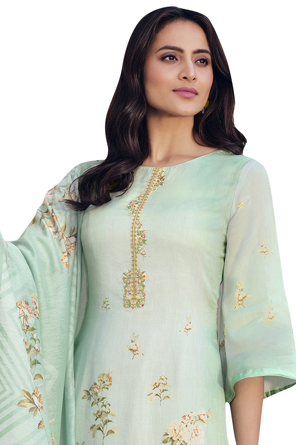 Embroidered Salwar Suit