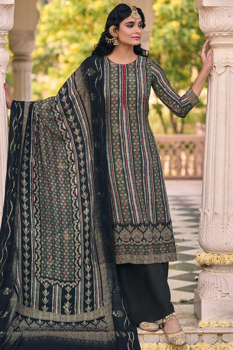 Multi Muslin Digital Printed Salwar Suit