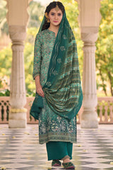 Multi Muslin Digital Printed Salwar Suit