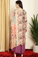 Multi Muslin Digital Printed Salwar Suit