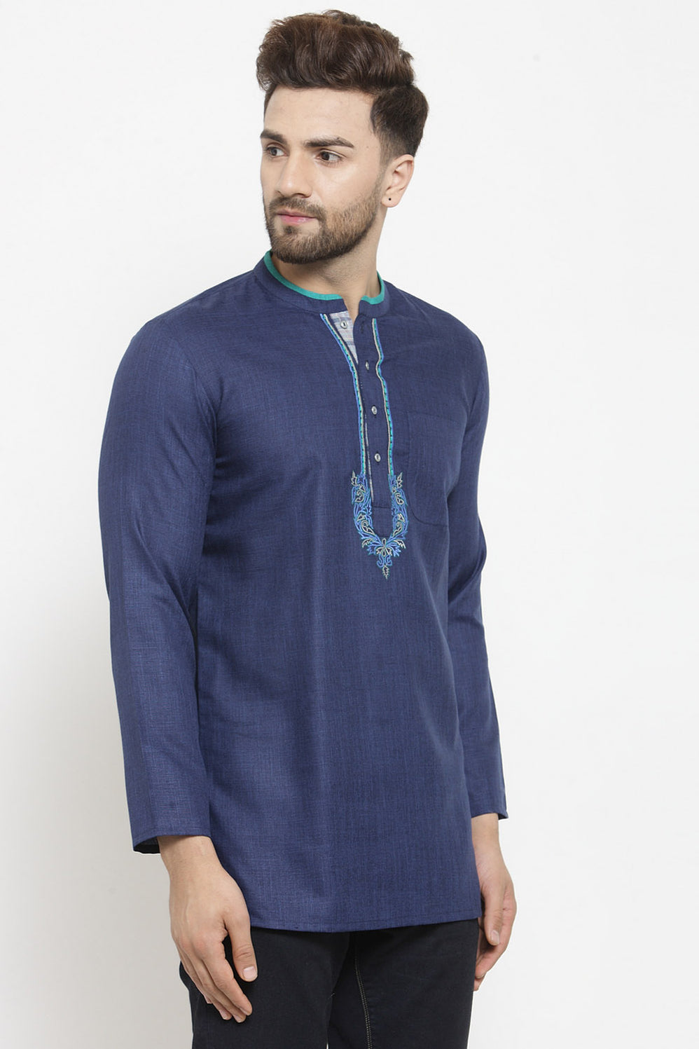 Buy Indian Short Kurta for Men Online in the USA at Best Price — Karmaplace