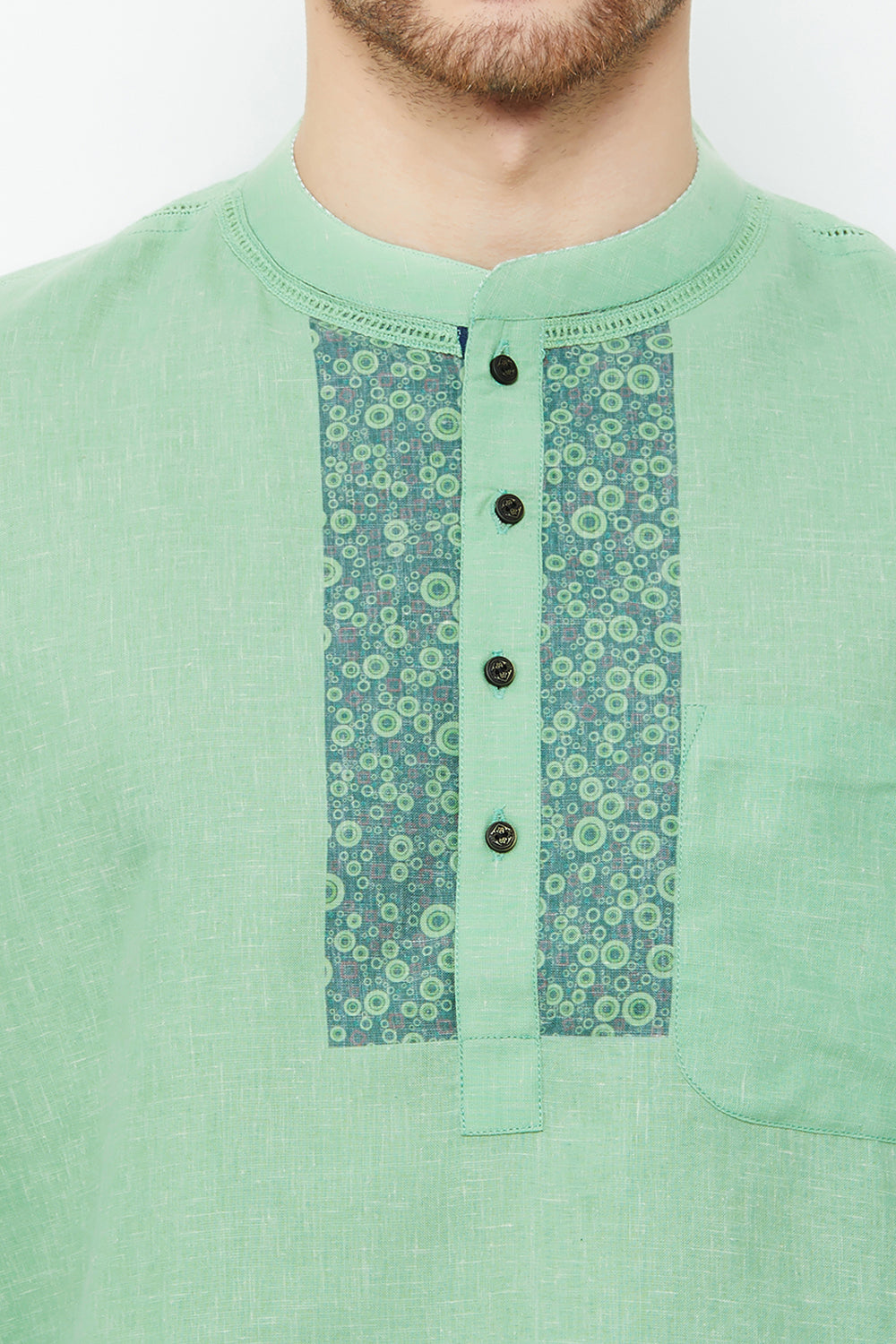 Green Short Kurta Online