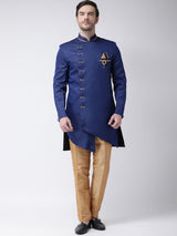 Blue Suiting Semi Indo Churidar