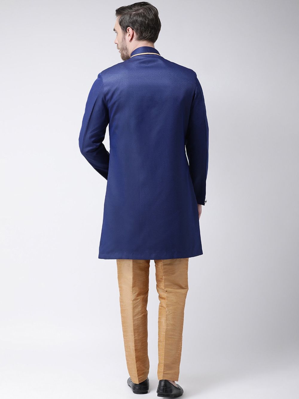 Blue Suiting Semi Indo Churidar