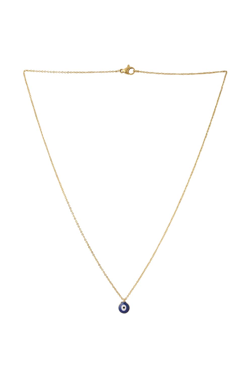 Buy Blue And Evil Eye Necklace Online - Front