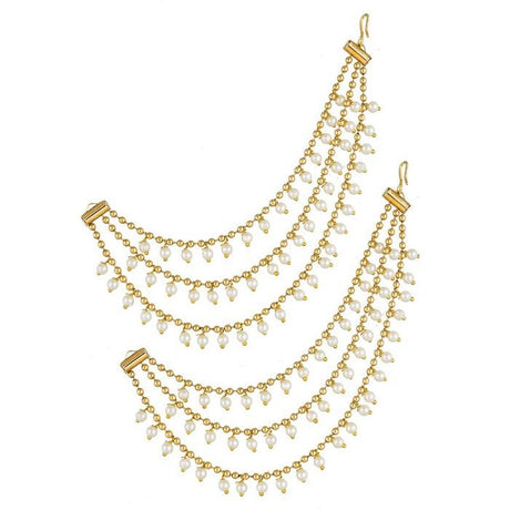 Shop Alloy Earring For Women's Chain in Gold at KarmaPlace