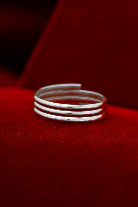 Silver Toe Ring Design For Women
