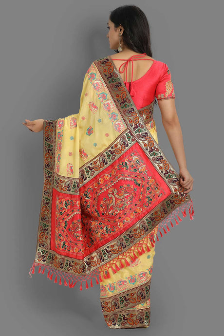 Traditional Diamond Work Saree