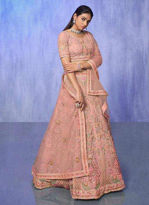 Latest designer outlet net lehenga