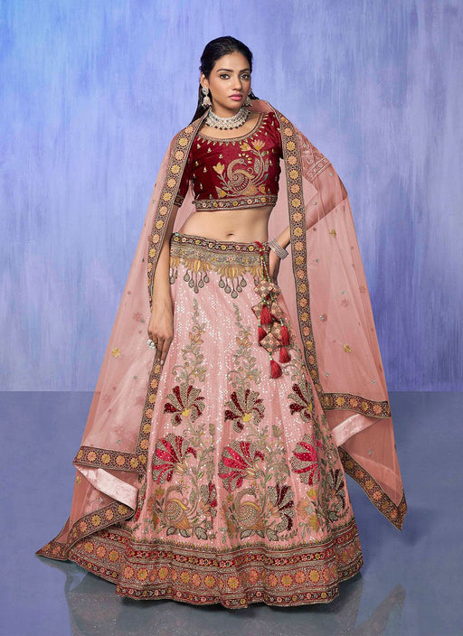 Velvet ghagra hotsell choli price