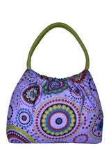 Canvas Handbag In Multi-Color