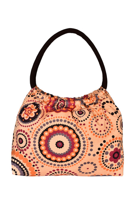 Canvas Handbag In Multi-Color