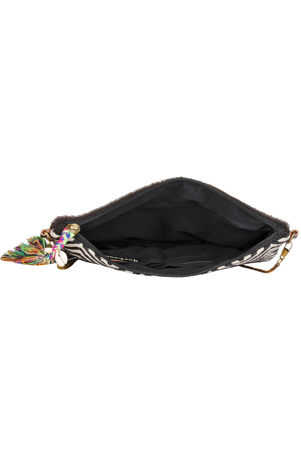 Glitzy Multicolor Jacquard Sling Bag