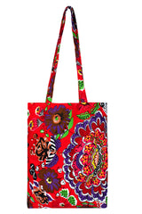 Canvas Handbag In Multi-Color