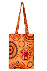 Canvas Handbag In Multi-Color