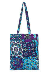 Canvas Handbag In Multi-Color