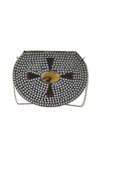 Metal Clutch In Silver