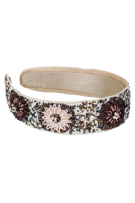Multi Floral Synthetic Hair Band