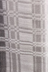 Viscose Stole in Grey, White And Black