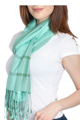 Viscose Stole In Green