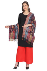 Viscose Shawl In Multi-Color