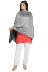 Modal Shawl In Grey