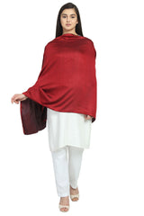 Modal Shawl In Red