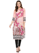 Buy Cotton Kurta in Pink Online