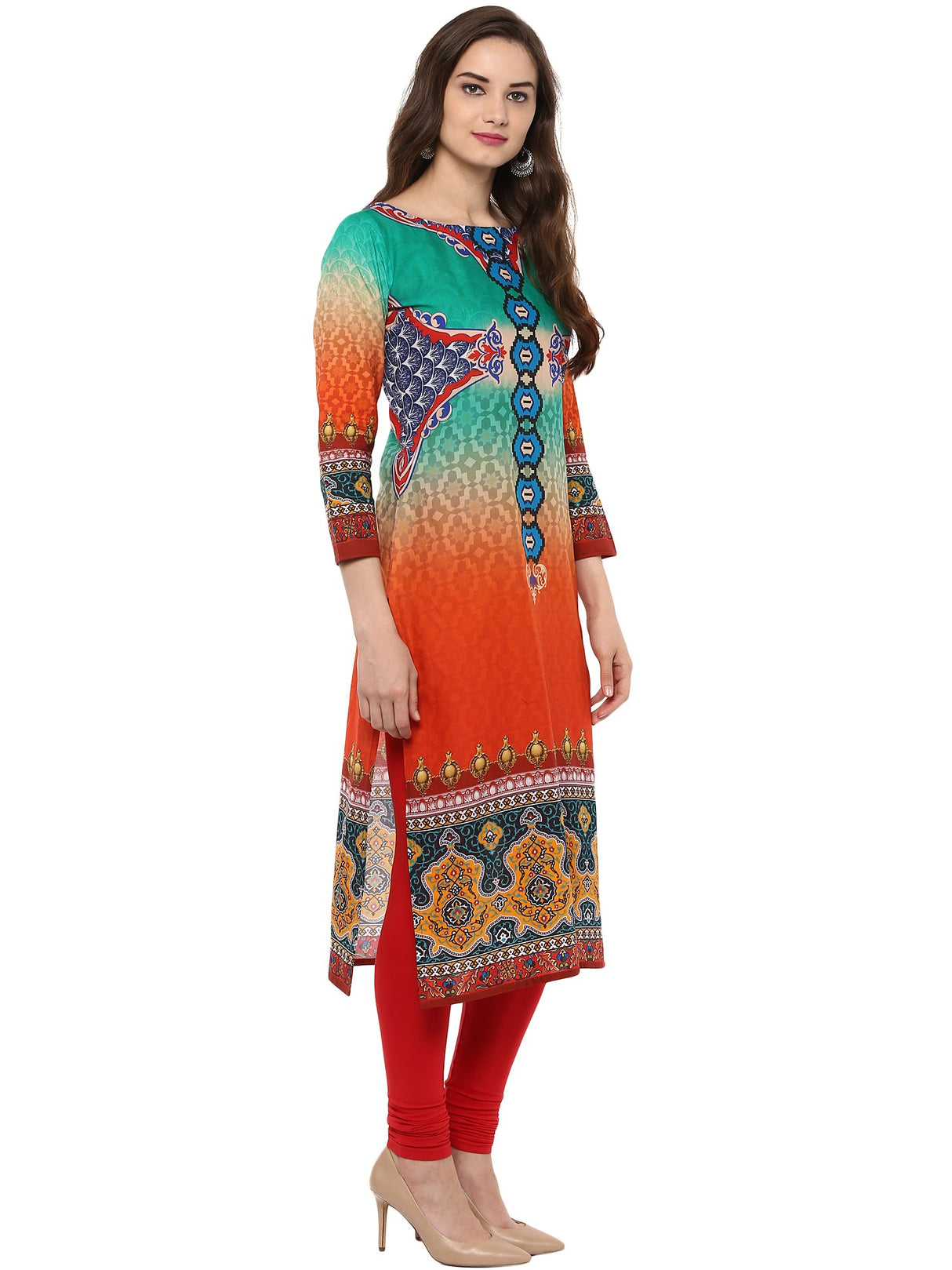 Cotton Printed Kurtas Online