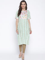 Buy Polyester Straight  Kurtis Online 